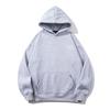 Unisex Vintage Curved Letter Print Hoodie Oversized Loose Pullover Hooded Sweatshirt Casual Streetwear Tops for Men Women