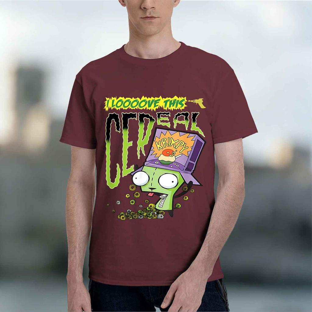 Alien Invader Zim 2026 New Model Unisexs Shortsleeve Crewneck Tshirt Classic Casual Multiple Colors And Sizes For Daily Wear All
