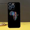 Карта Африки Африканские Ткани Чехол для Телефона Для iPhone 13 12 14 11 16 15 Pro Max Plus Mini 7 8 X XR XS Max Чехол