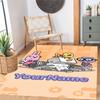Wow! Wow! Wubbzy Customizable Name Area Rug Design for Bedrooms Dining Room Outdoor Playrooms Anti-slip Rug Decorate Offices Perfect Gift for Women/Me