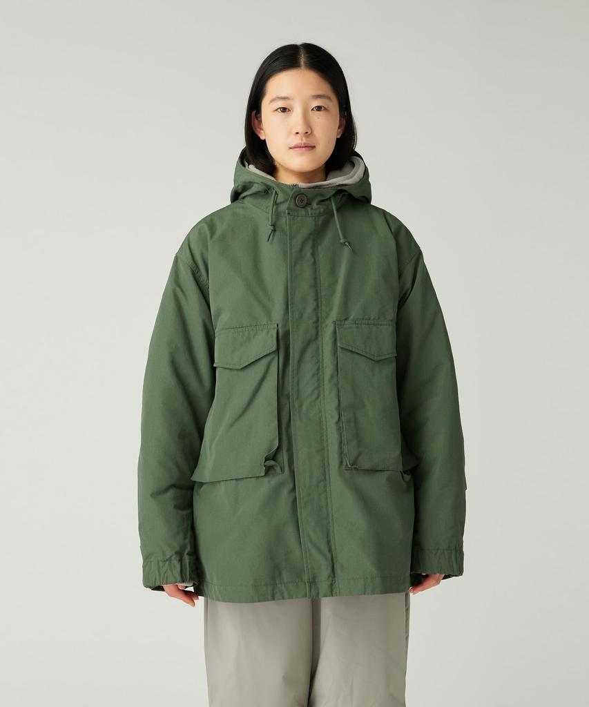 Snow Peak TAKIBI Ripstop Adjustable Jacket Outerwear Jacket for Men and Size L JK-25AU015 Women, Black,