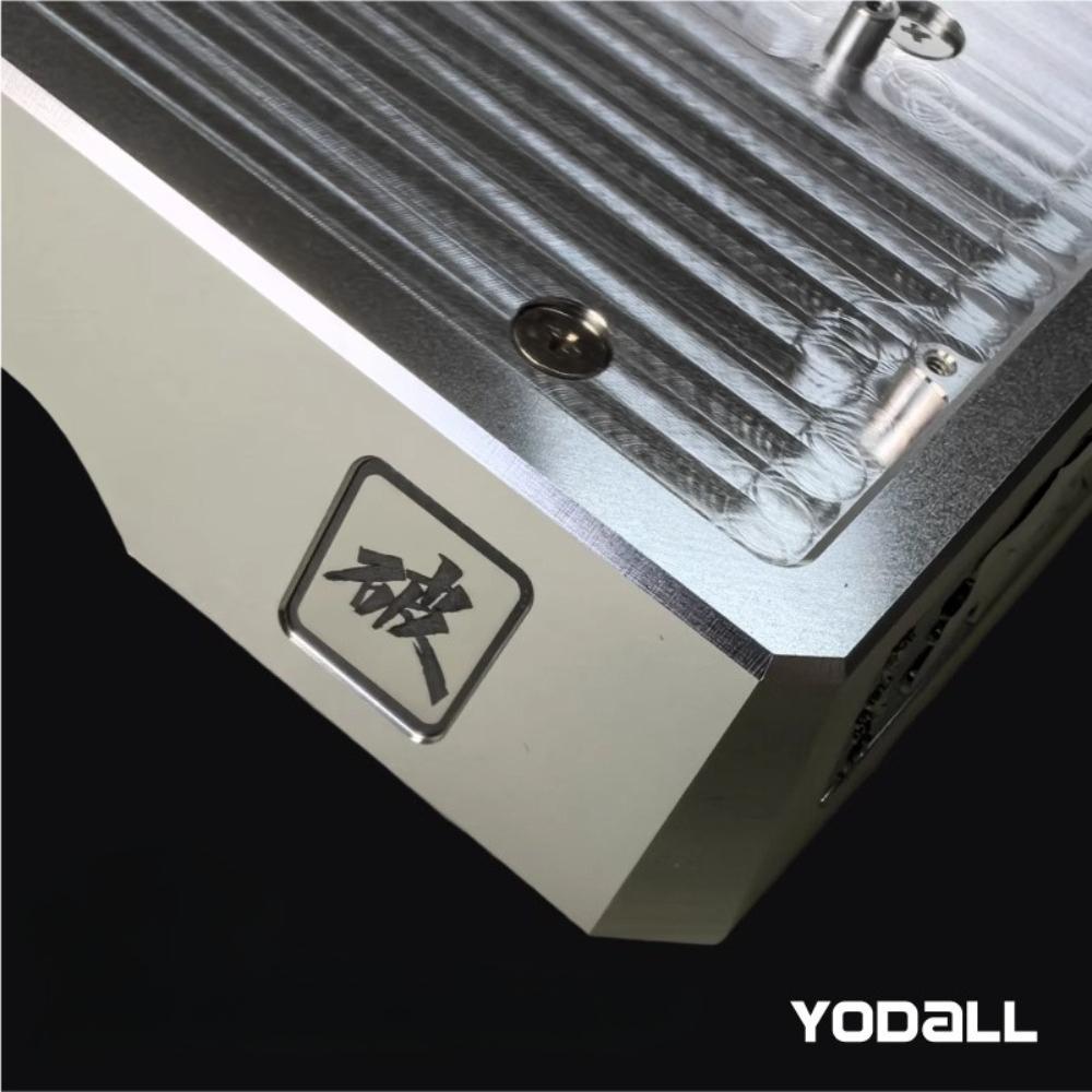 YODALL Aluminum Mechanical Keyboard Case Personalized Custom Modified Keyboard Case for GH60/Wooting60HE60HE+/RAKKA/GATERON GT60