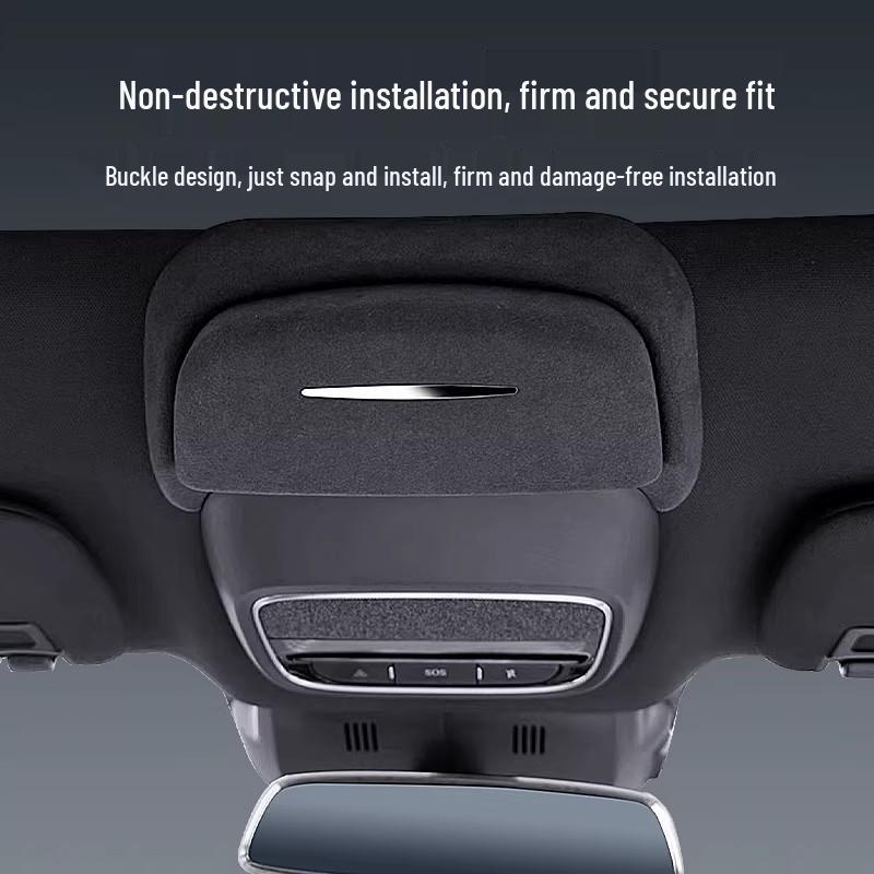 XPeng MONA M03/P7/G6 Roof-Mounted Sunglasses Case, Interior Mod Accessory