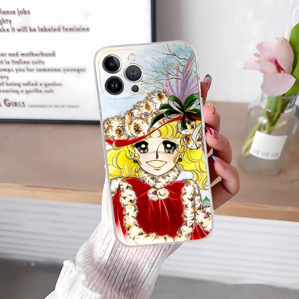 Классический C-Candy C-Candy Аниме Ударопрочный Силиконовый Прозрачный Чехол Для IPhone 17 16 15 14 13 12 11 Mini Pro Max Plus Чехол