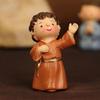 Набор рождественских украшений «Воскресение» с ручной работой из смолы и мягким светодиодным свечением