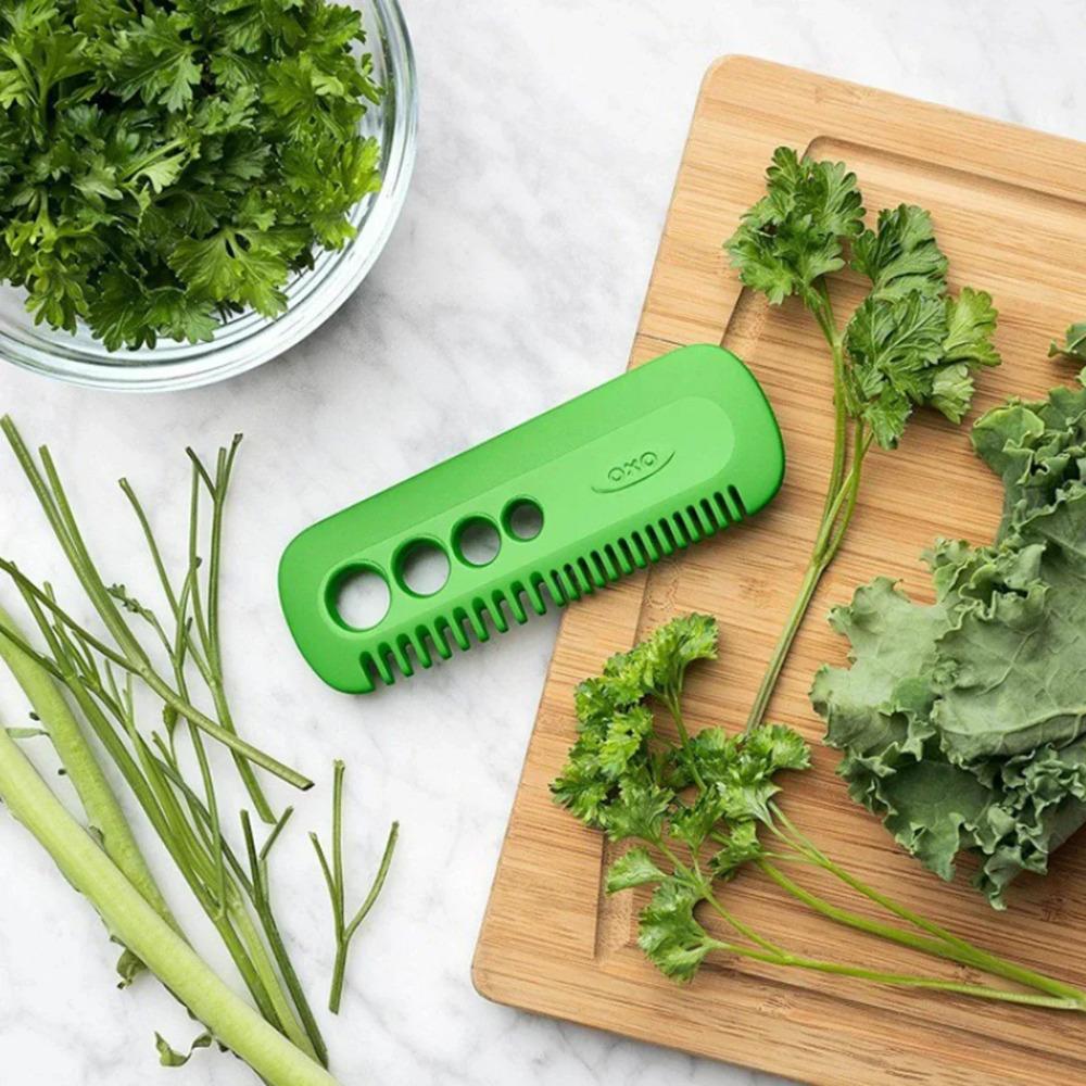 Овощечистка Гребень для листьев Овощечистка для трав Розмарин мята кинза удалитель Кухонный многофункциональный инструмент для овощечистки