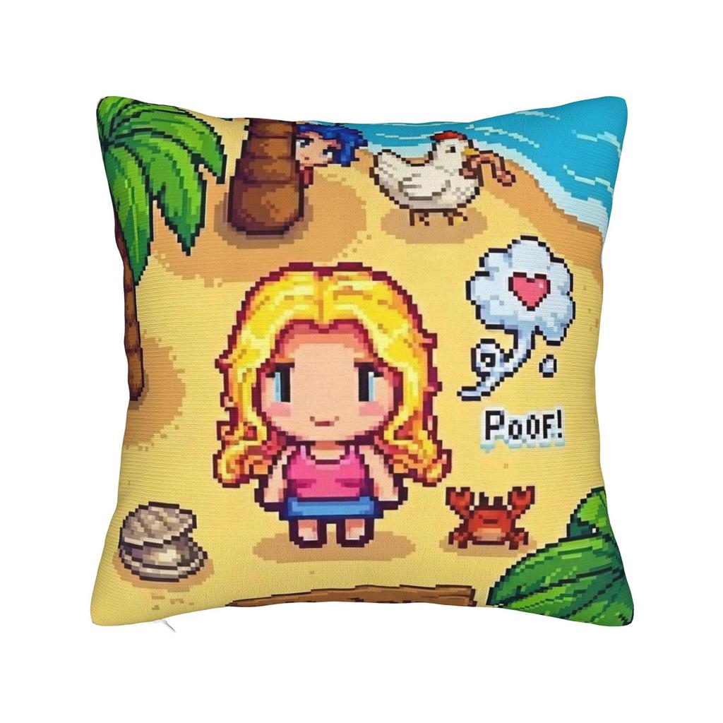 Stardew Valley Animals Pillow Covers Stuff Printed Cushion Cover Decorative  Throw Pillow Case Cover Home Multi-Size