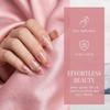 Цветочные наклейки-фольга для стемпинга ногтей 100 см Розово-цветочная бумага для салонного и домашнего DIY-маникюра Креативный дизайн ногтей