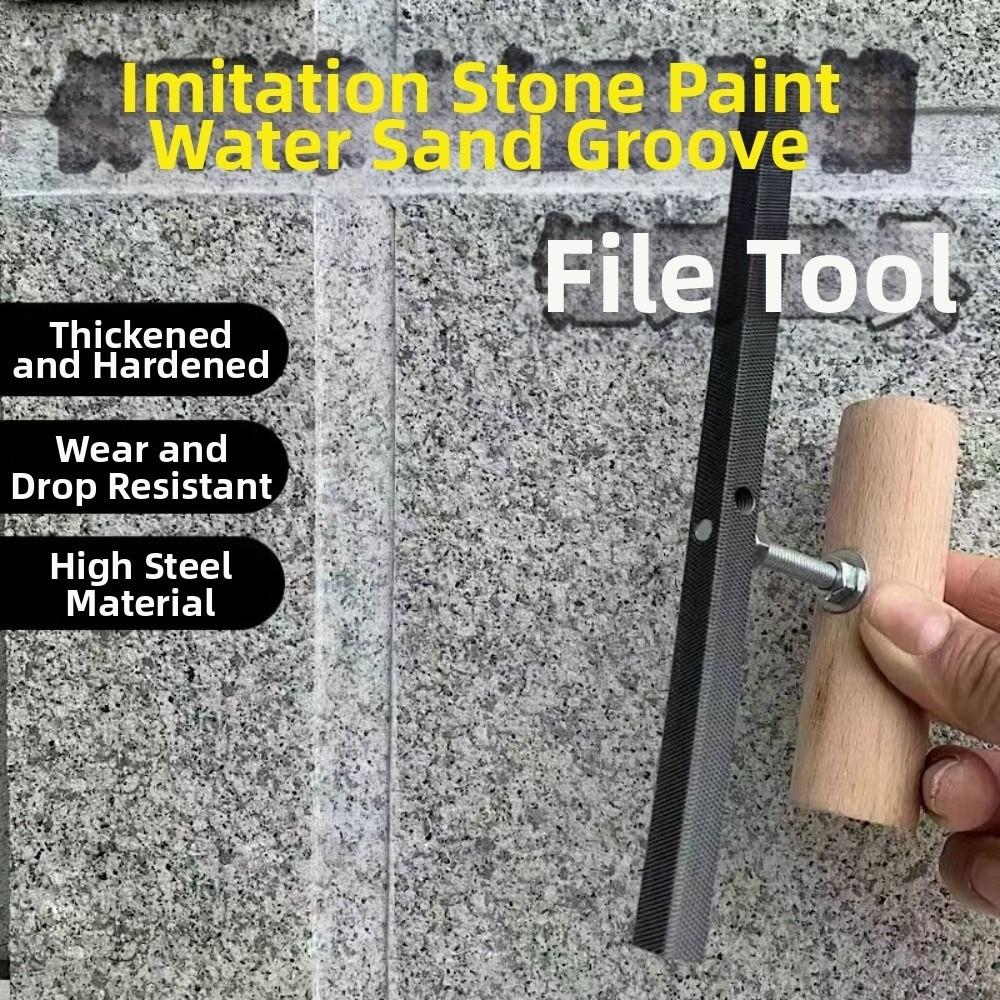 External Wall Grinding Wood File Carbon Steel Wood Rasp High Quality  Flat File  Woodworking
