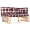 Day and Night - Day and Night Corner Sofa Made of Garden Pallets Impregnated Pine Wood