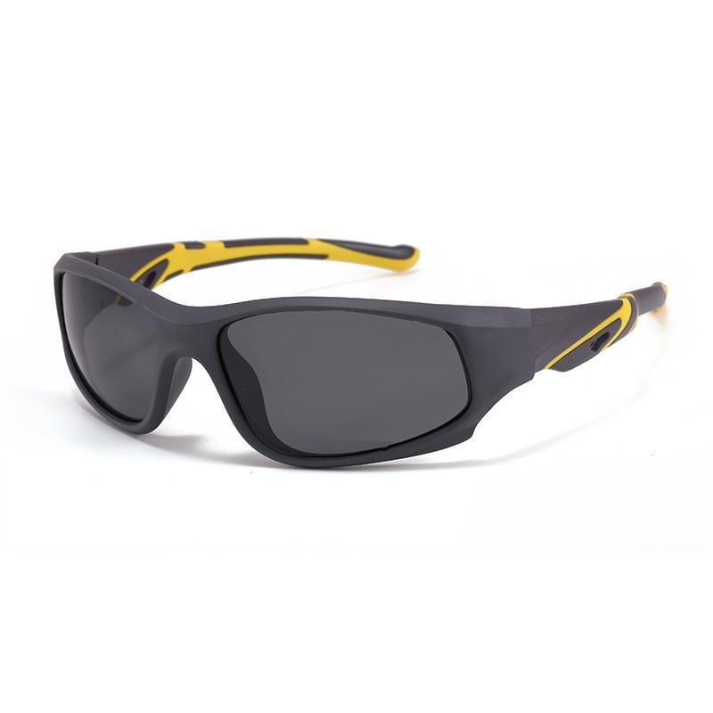 Fashionable Children's Sun Shades For Cycling With Polarized Tac Lenses Uv400 Protection S706