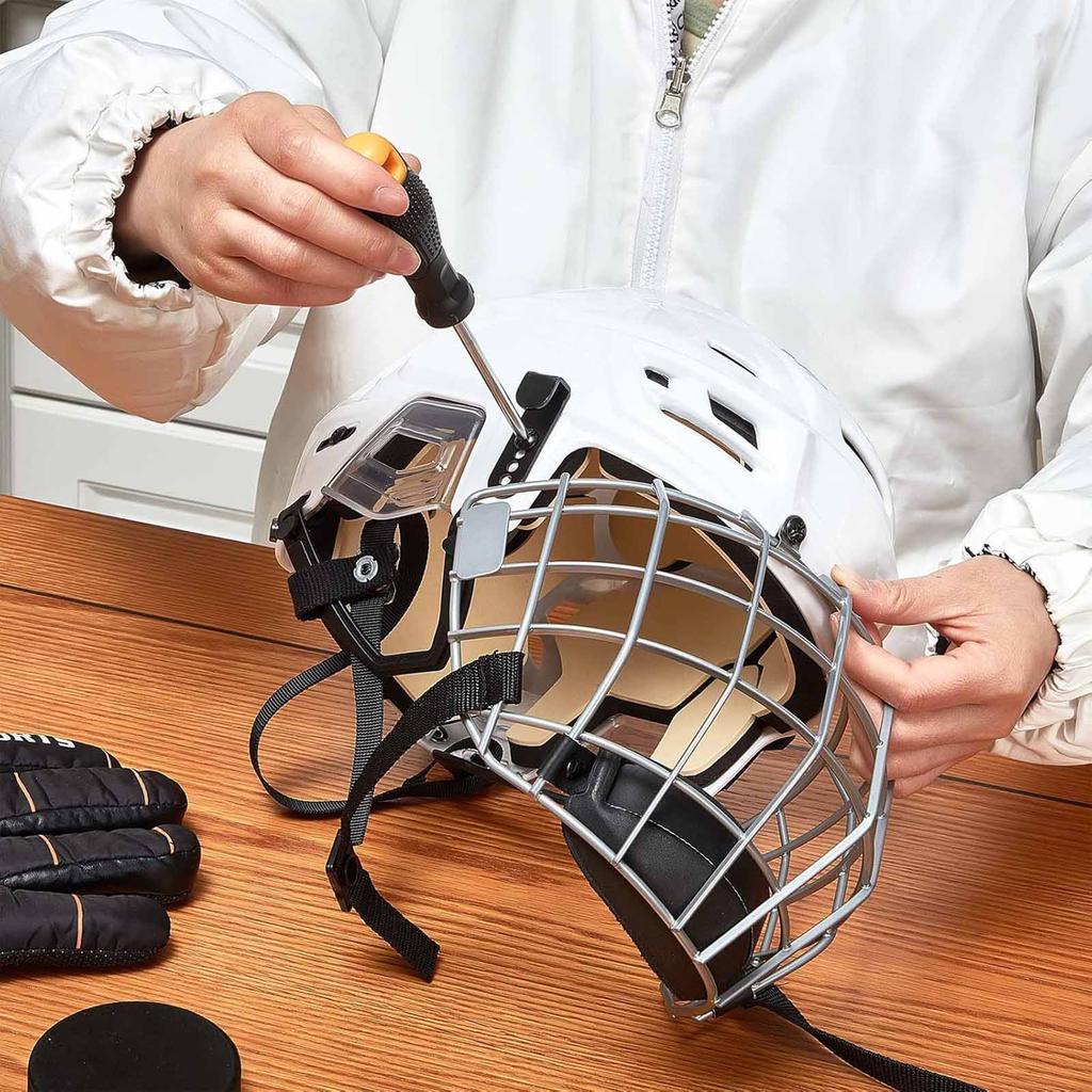 Набор из 31 предмета для шлема, Запасные винты и детали для шлемов для регби, бейсбола и софтбола, Набор инструментов в коробке