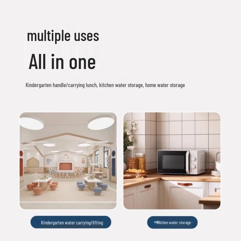 Ran Jin Chu 16L Extra Thick Stainless Steel Bucket with Lid