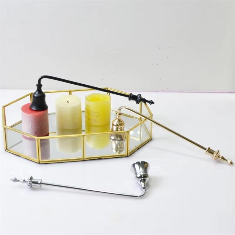 Long Handle Candle Blower Turn Off Extinguisher Flame Snuffer Luxury Wick Cover Home