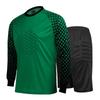 Long Sleeve Padded Goalkeeper Jersey Set for Adults and Kids