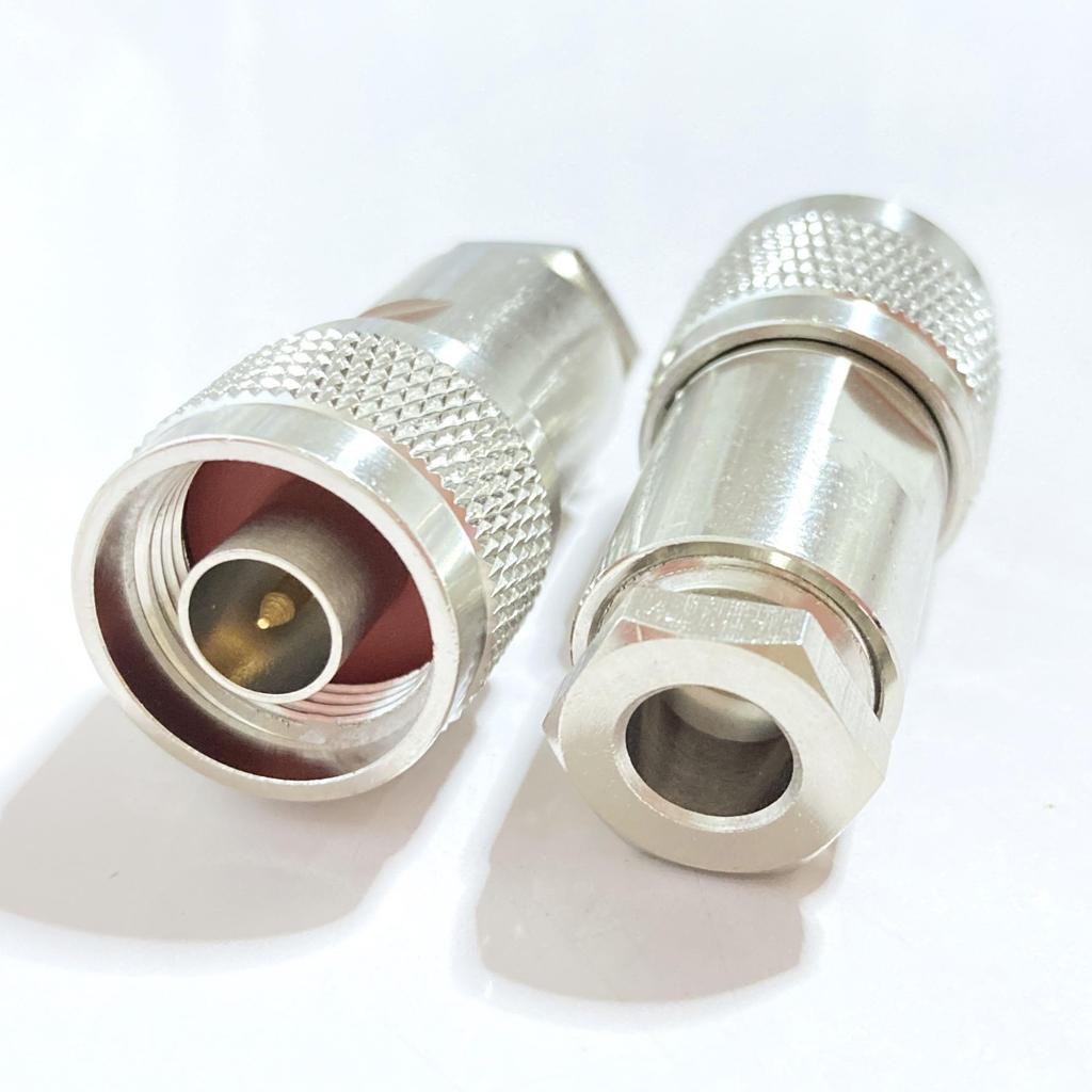 connector for 5D male Pure copper inner conductor High PTFE Teflon insulation connector NP connector for coaxial For 5D cable of 4 NP for N-type