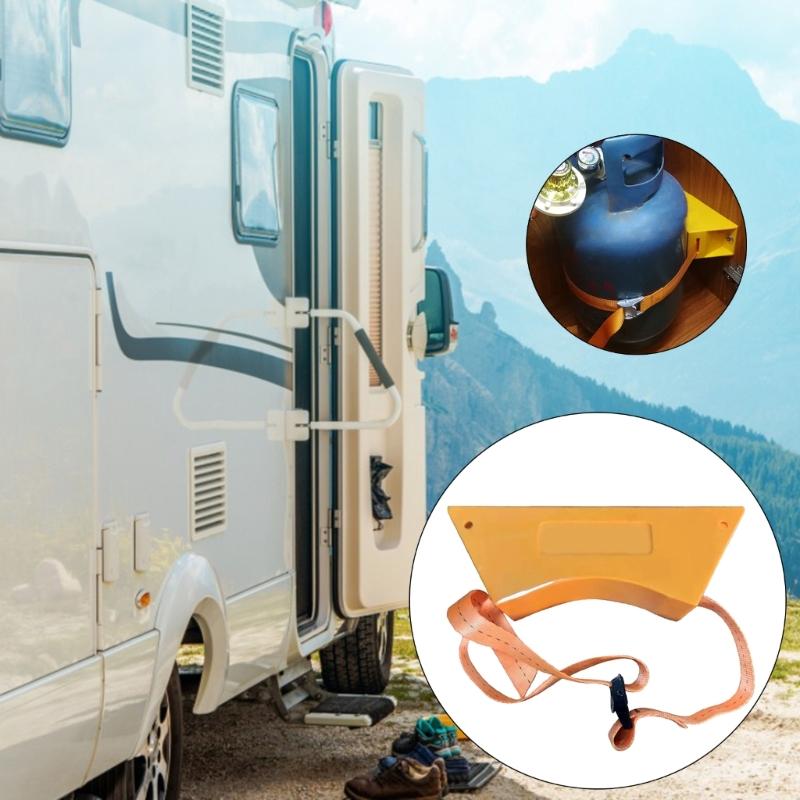 RVs Caravans Liquefied Cylinder Fixing Bracket Gas Tanks Bracket CampersMotorhome