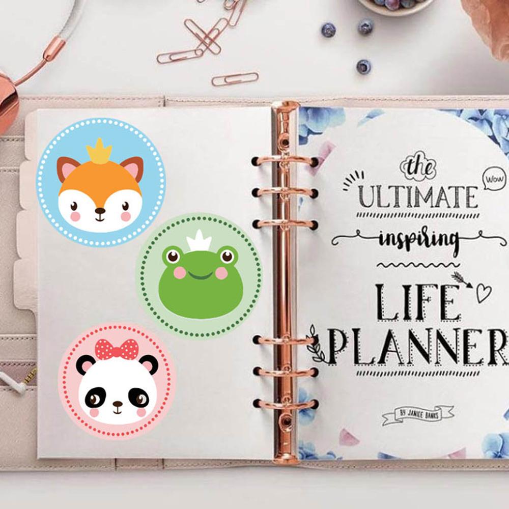 50-500pcs Cute Animal Pattern Stickers for Teachers Classroom Supplies Encouragement Motivational Sticker for Reward Kids