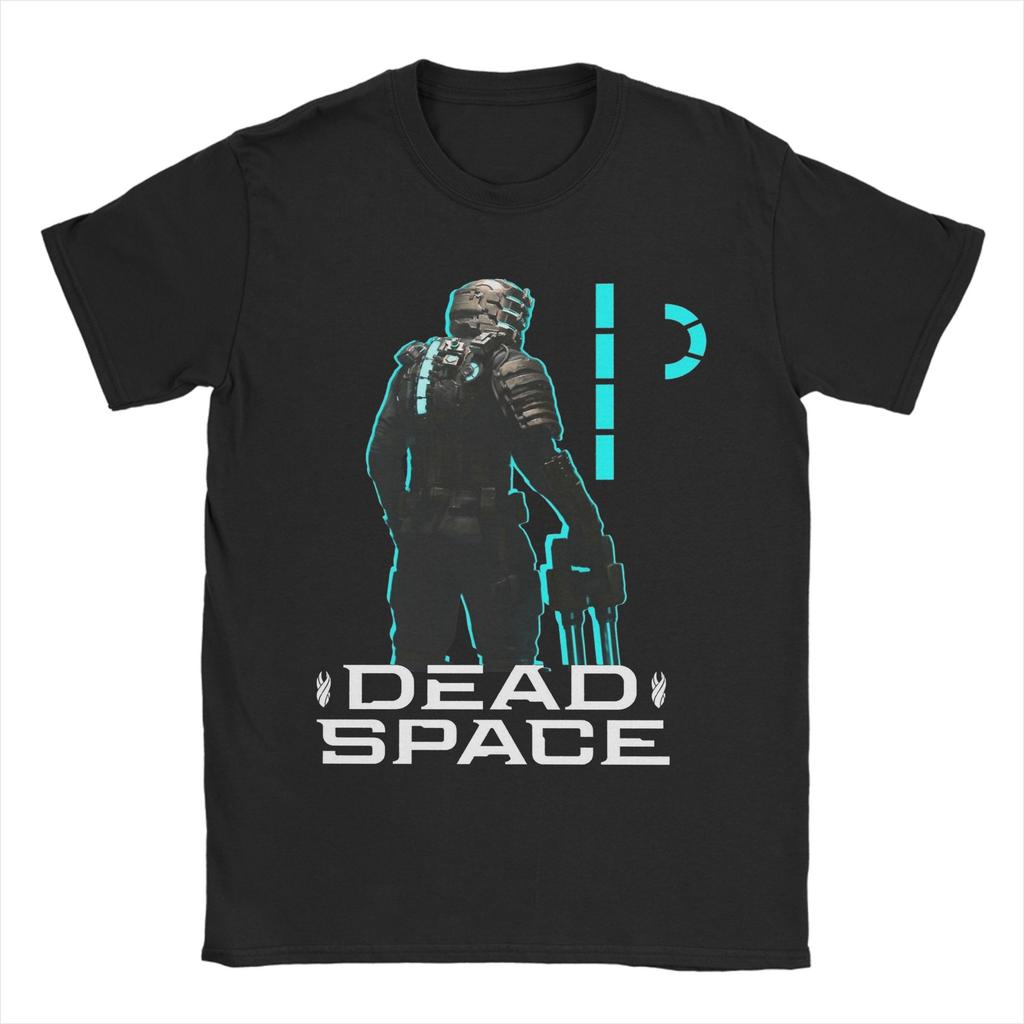 Оверсайз футболка летняя Dead Space Remake Хиппи футболки 100% хлопок футболка для мужчин Y2K смешные оптом топы с коротким рукавом