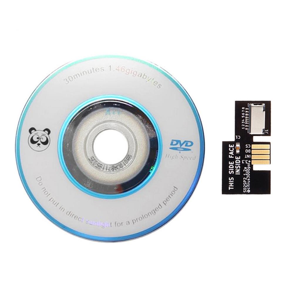 Для Gamecube NGC SD2SP2 PRO Адаптер Загрузчик SDL Картридер для карт Micro SD TF Замена + Диск с загрузчиком Swiss Mini DVD Игровые аксессуары
