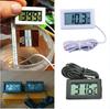 Mini Digital Thermometer -20°C to 110°C LCD Display with 1Meter NTC Sensor for Home Kitchen Refrigerator Temperature Monitoring