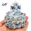 Clear Tree Sensory Toy Christmas Stress Relief Toy Slow Rebound Xmas Squeeze Elastic Toys Fidget with Glitter for Party Favors Anxiety Gadget