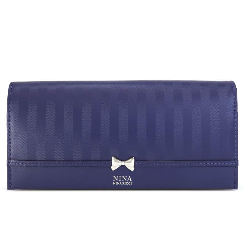 Женский кошелек-клатч Nina Nina Ricci, 35-3664, Темно-синий