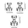 10Pcs Sturdy Whiteboard Magnets Durable Sucker Thumbtack High Quality Magnetic Push Pins  Kitchen