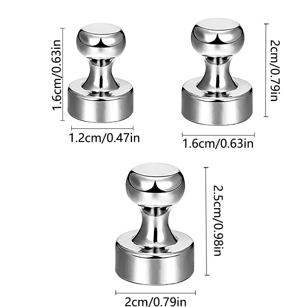 10Pcs Sturdy Whiteboard Magnets Durable Sucker Thumbtack High Quality Magnetic Push Pins  Kitchen