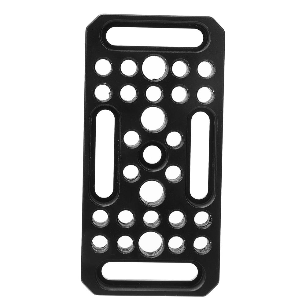 Алюминиевый сплав Видео Переключение Сыр Расширение Пластина Камера Легкая Пластина для DSLR Камеры