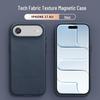 Apple 17 Pro Max Official Fabric Case | Tech Texture | iPhone 16 Magnetic | Drop Protection