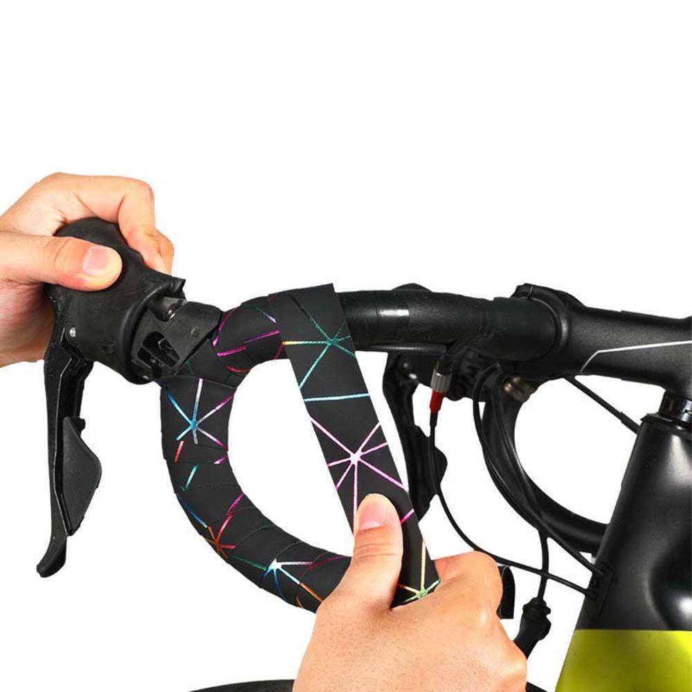 PU Damping With 2 Bar Plug Bicycle Accessories Handle Bar Belt Bicycle Handlebar Tape Bike Bar Tape