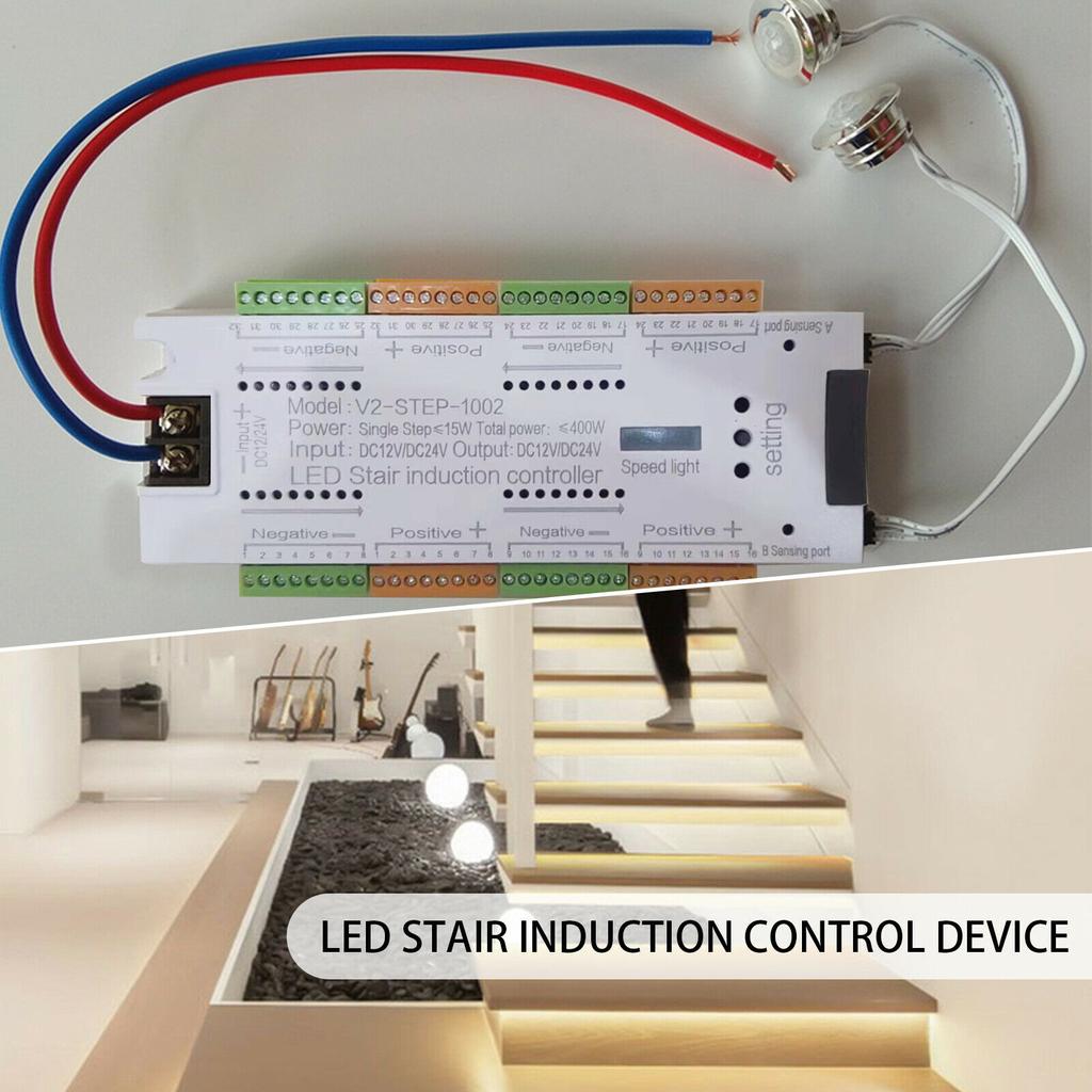 LED Controller ≤350w 32-channel Stair Sensor Automatic