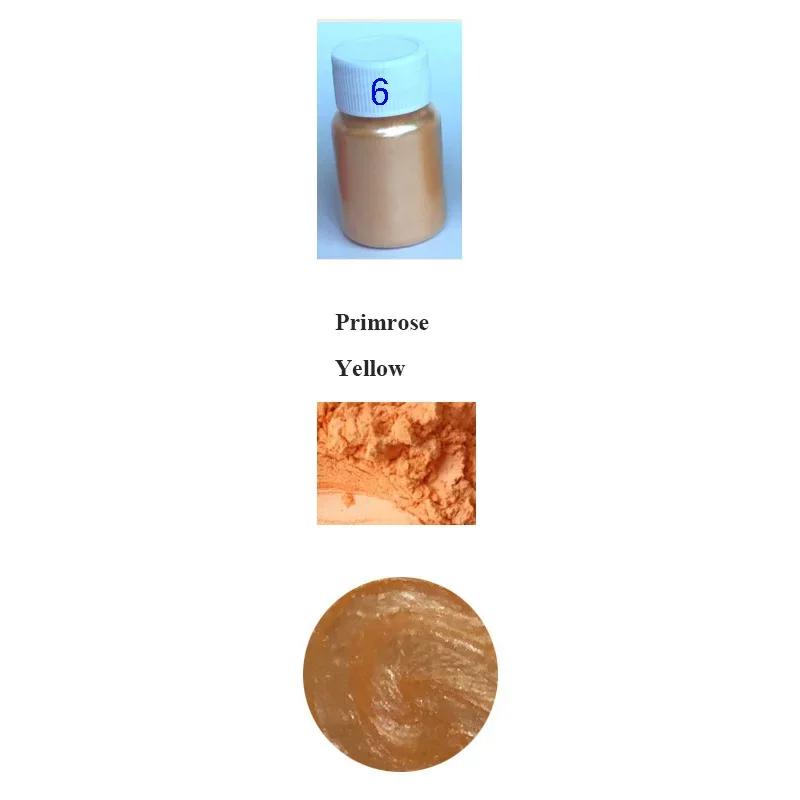 10g/bottle DIY Handmade Glitter Soap Dye Pigment Multicolor Pearlescent Mica Powder Resin Glue Crystal Mold Soap Making Tools