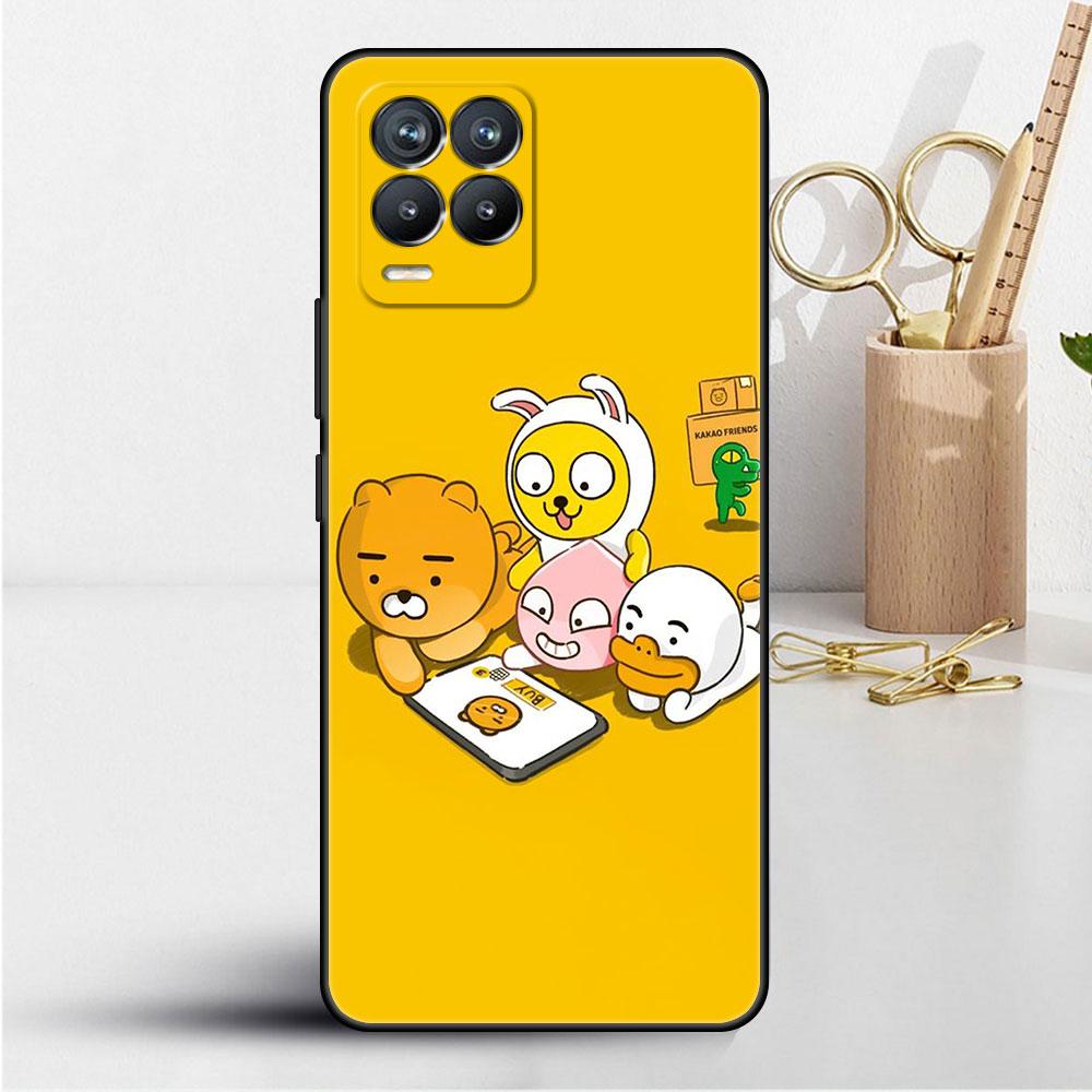 Чехол Kakao Friends для Realme 8 C21y GT Neo 2 3 8i C21 7 C11 6 C12 C35 C3 GT 9 Pro C12 Master Funda Чехол для телефона