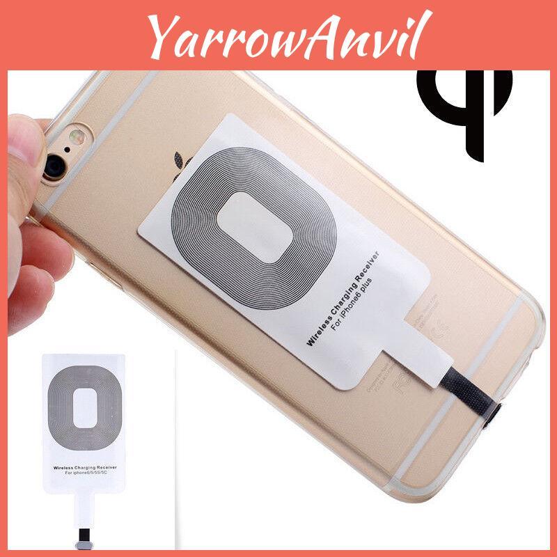 Qi Wireless Charger Adapter Charging Receiver For Iphone Samsung Andriod Typec