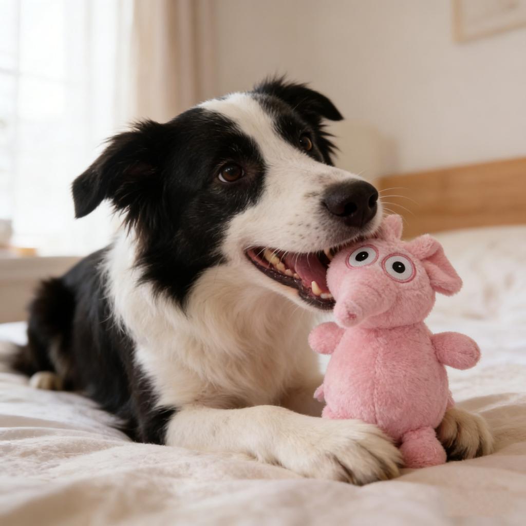 Pet Toys - Large Dog Biting - Playing Alone - Dogs Boredom By Chewing And Grinding Their Teeth And Making Sounds