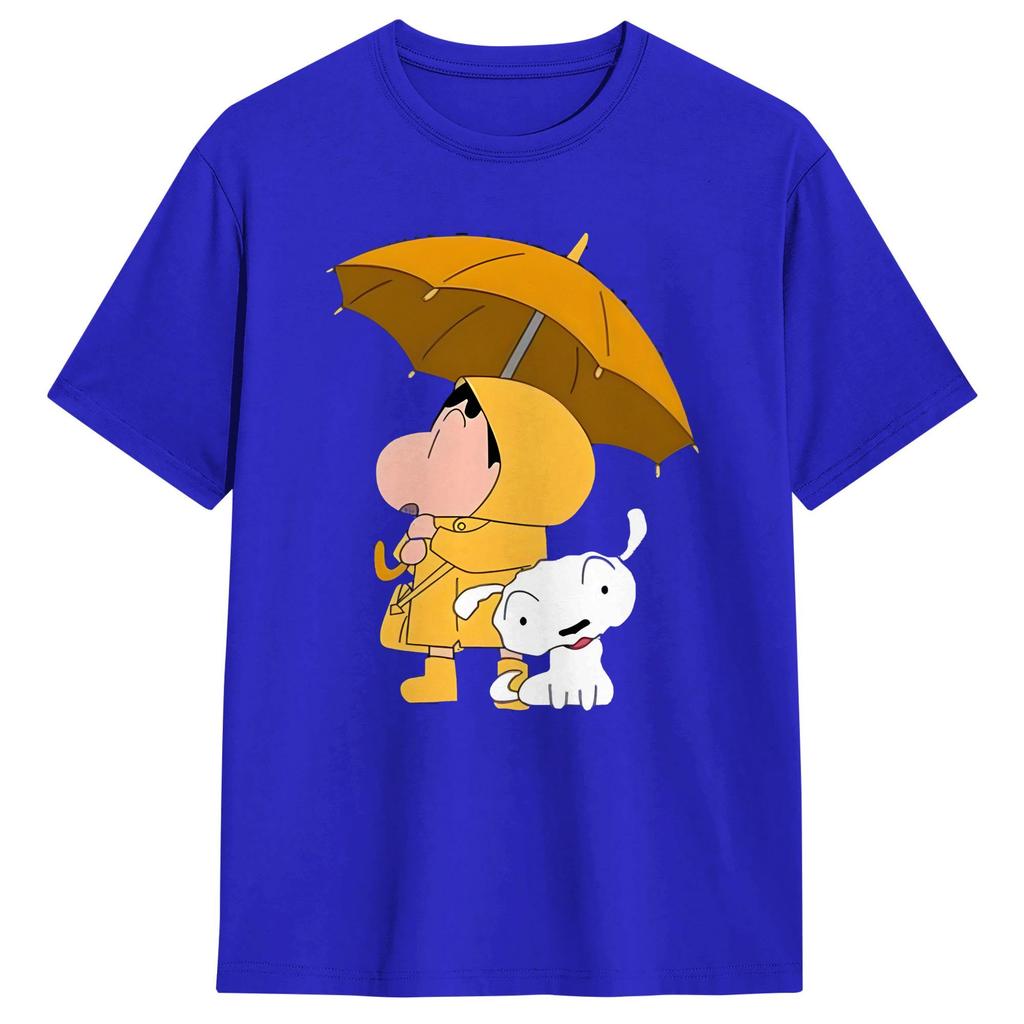 Unisex TShirts Crayon ShinChans Hipster Cotton Tees Short Sleeve T Shirt Round Collar Clothes 4xl 5xl