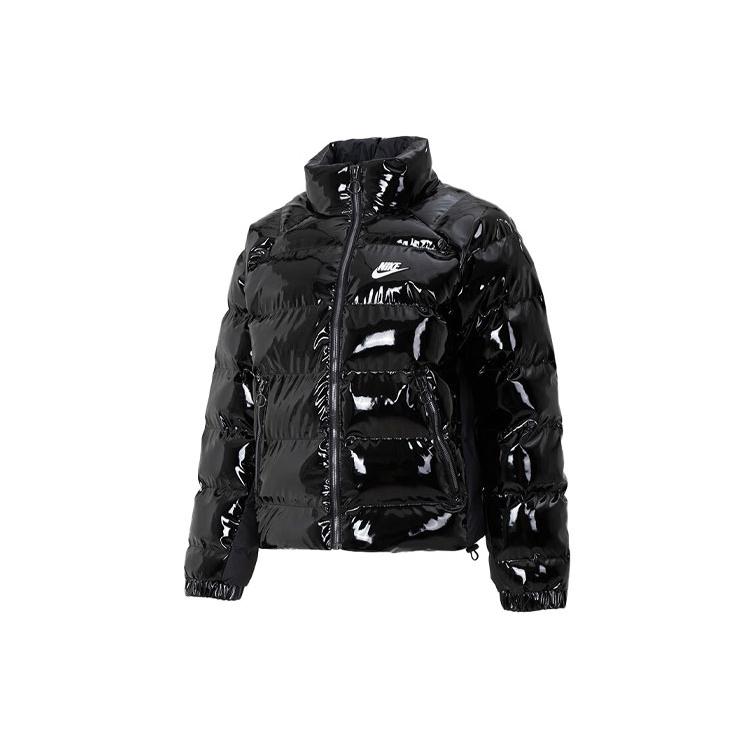 Новая женская куртка-пуховик Nike черная FQ3575-010