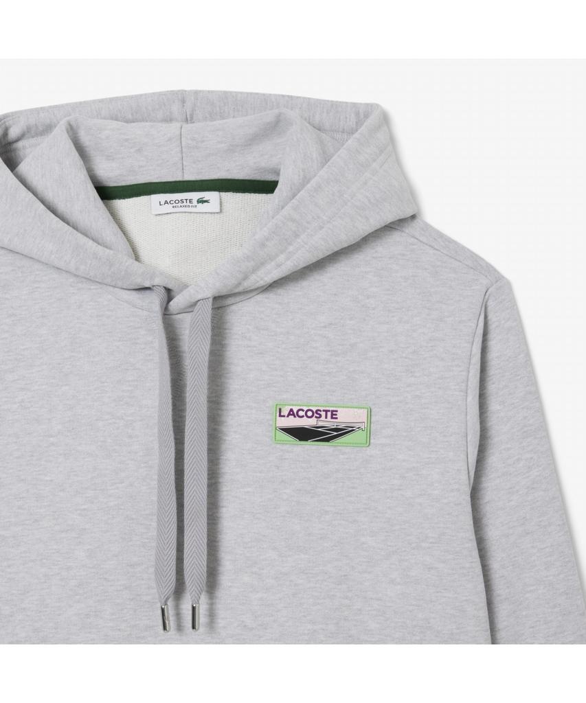 LACOSTE Женская толстовка с капюшоном и нашивкой 'Теннисный корт' Sf6189-55N Cca