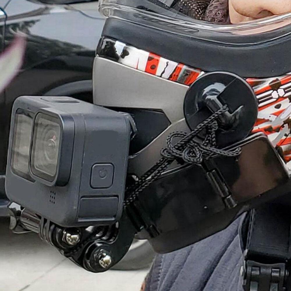 Универсальный комплект крепления на подбородок для мотоциклетного шлема для спортивной камеры Hero 9/8/7/6/5