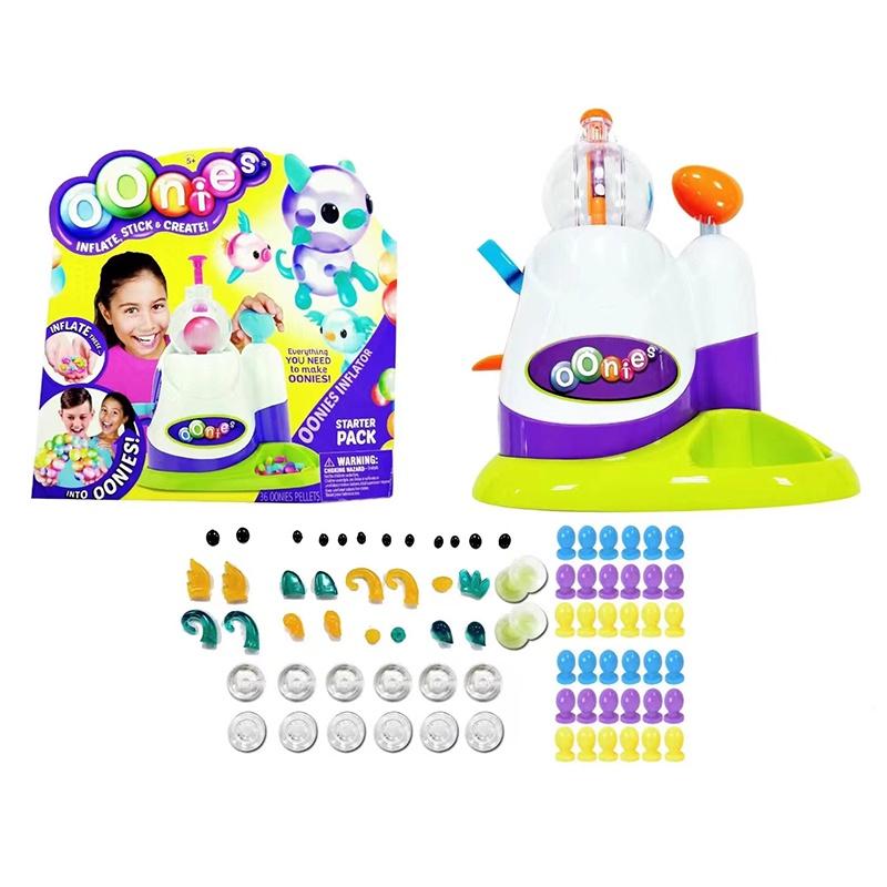 Oonies Refill Pack Sticky Ball Bubble Inflator Kids Diy Educational Toy