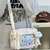 Японская Харадзюку Нишевый Дизайн Прозрачная Y2K Ульчжан Ita Сумка 10см Сумка для Кукол Легкая Сумка для Телефона Студенческая Сумка Через Плечо