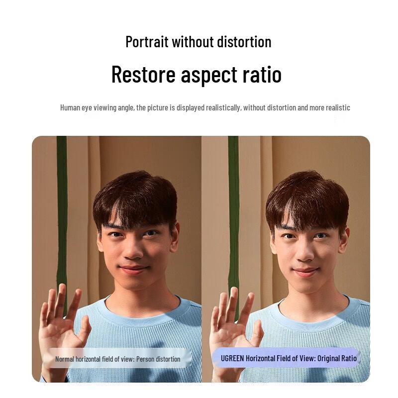 Веб-камера UGREEN 1080P HD USB с двойным микрофоном