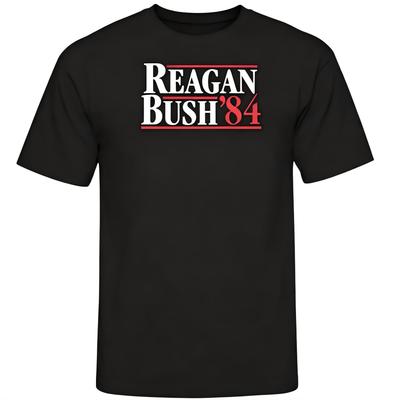 Reagan Bush '84 Campaign Logo T-Shirt