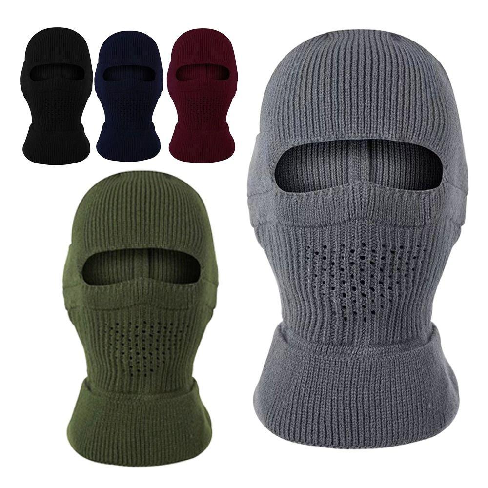 Keep Warm Balaclava Hat Thickened Warm Hat New Neck Mask Hat Winter