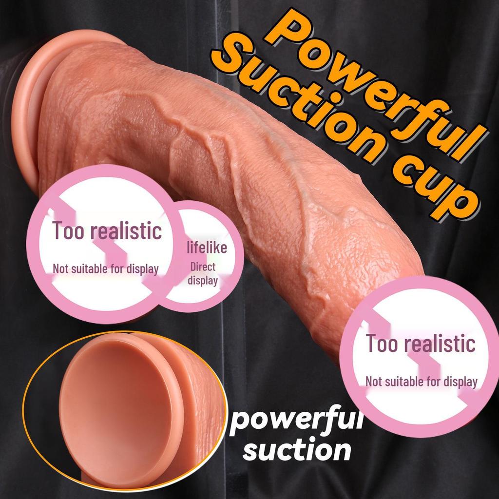 Силиконовая Присоска Имитация Пениса для Женской Мастурбации