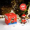 Cartoon Santa Claus Building Blocks Mini Christmas Doll Xmax Gift Action Figures Model  Party
