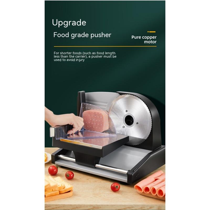 Машина для нарезки мяса Автоматическая бытовая машина для нарезки ломтиков Машина для нарезки хлеба из баранины