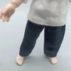 Cute Fashion Doll Pants Mini Denim Trousers for 1/11 OB11/Obitsu11Dolls/1/12Bjd Doll